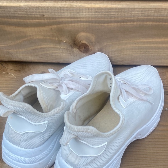 White Women's Sneakers - Picture 4 of 4